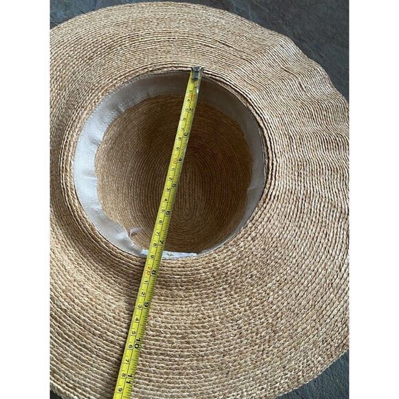 Helen Kaminski Hat Australia Straw Floppy Raffia Sun Garden Beach One Size - Picture 11 of 16